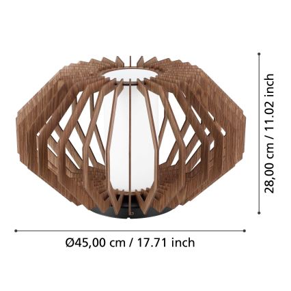 Eglo - Taklampa 1xE27/40W/230V