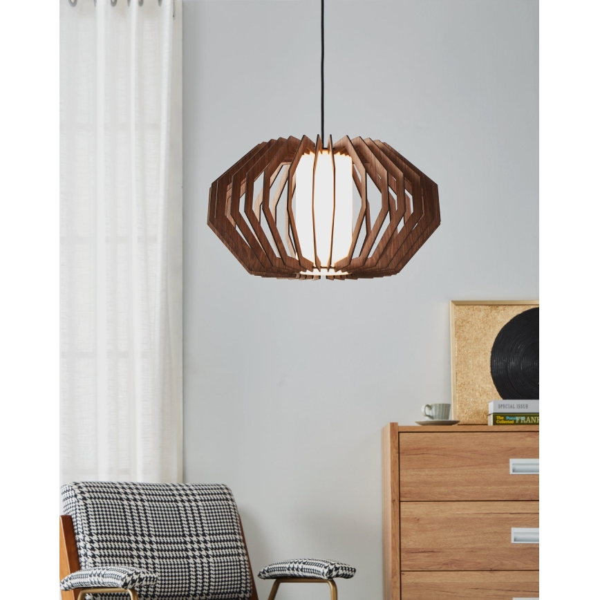 Eglo - Ljuskrona med upphängningsrem 1xE27/40W/230V
