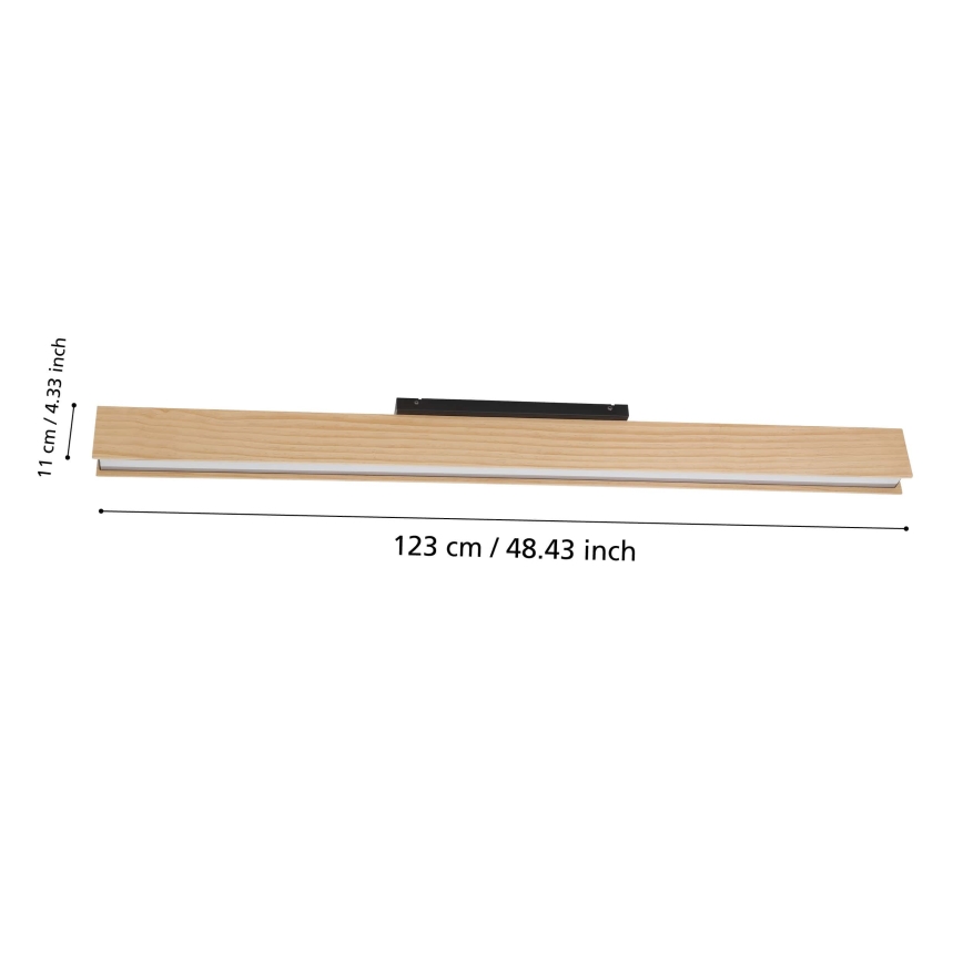 Eglo - LED RGBW Dimbar taklampa LED/35W/230V 2700-6500K