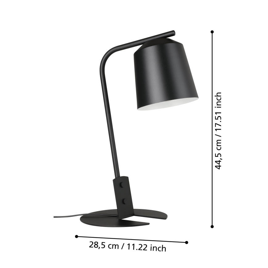 Eglo - Bordslampa 1xE27/40W/230V