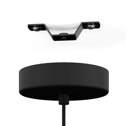 Eglo - LED ljuskrona med textilsladd 1xGU10/4,5W/230V 3000K