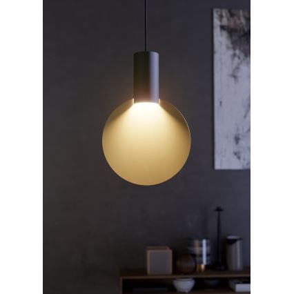 Eglo - LED ljuskrona med textilsladd 3xGU10/4,5W/230V 3000K