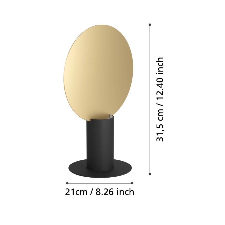 Eglo - LED bordslampa 1xGU10/4,5W/230V 3000K
