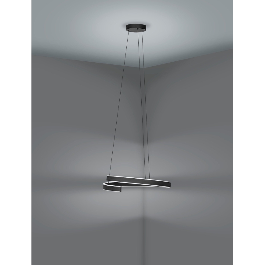 Eglo - LED ljusreglerad ljuskrona på snöre LED/42,5W/230V 3000-6500K