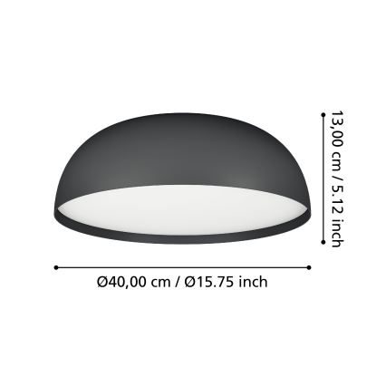 Eglo - LED RGBW Dimbar taklampa 3xLED/7,5W/230V 2700-6500K diameter 40 cm