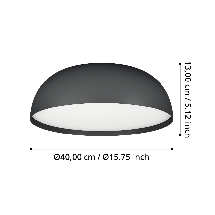 Eglo - LED RGBW Dimbar taklampa 3xLED/7,5W/230V 2700-6500K diameter 40 cm