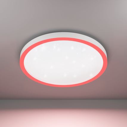 Eglo - LED RGBW Ljusreglerad taklampa LED/34,5W/230V 2700-6500K