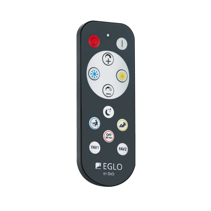 Eglo - LED Dimbar taklampa LED/15W/230V gyllene + fjärrkontroll