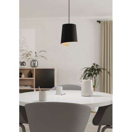 Eglo - Ljuskrona med upphängningsrem 1xE27/40W/230V
