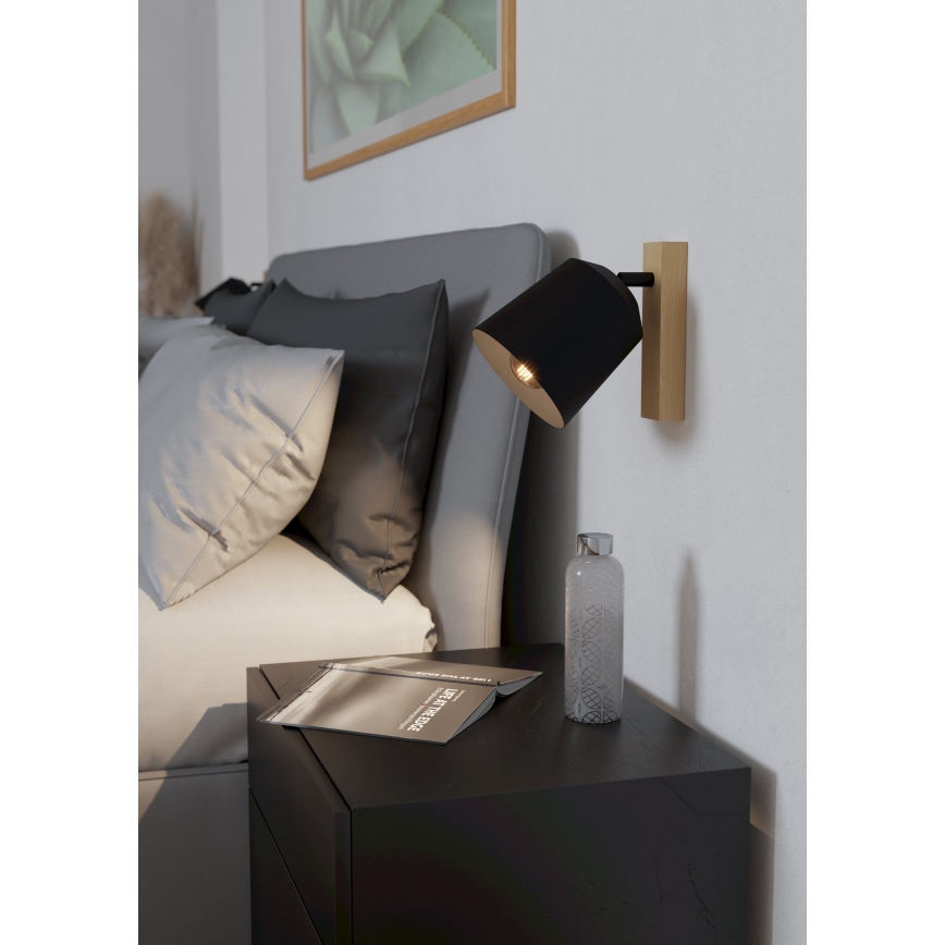 Eglo - Vägglampa 1xE27/25W/230V