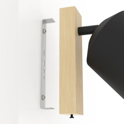 Eglo - Vägglampa 1xE27/25W/230V
