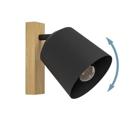 Eglo - Vägglampa 1xE27/25W/230V