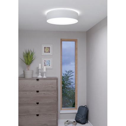 Eglo - LED RGBW Ljusreglerad taklampa LED/35W/230V 2700-6500K vit