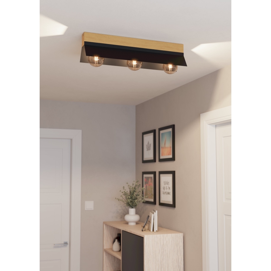 Eglo - Taklampa 3xE27/40W/230V