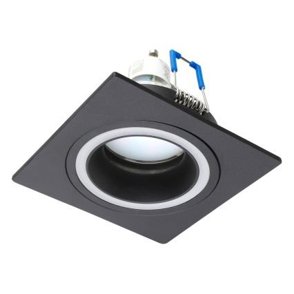 Eglo - Infälld lampa 1xGU10/35W/230V antracit