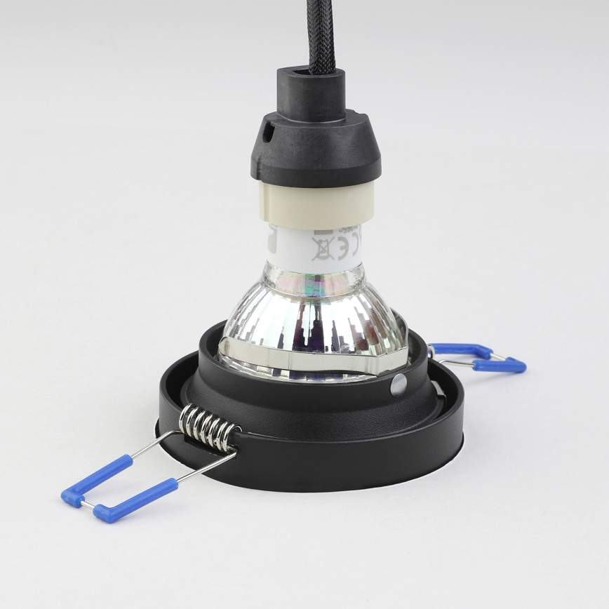 Eglo - Infälld lampa 1xGU10/35W/230V antracit