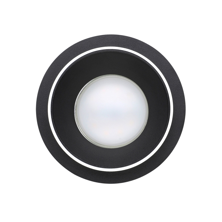 Eglo - Infälld lampa 1xGU10/35W/230V svart