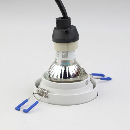 Eglo - Infälld lampa 1xGU10/35W/230V vit