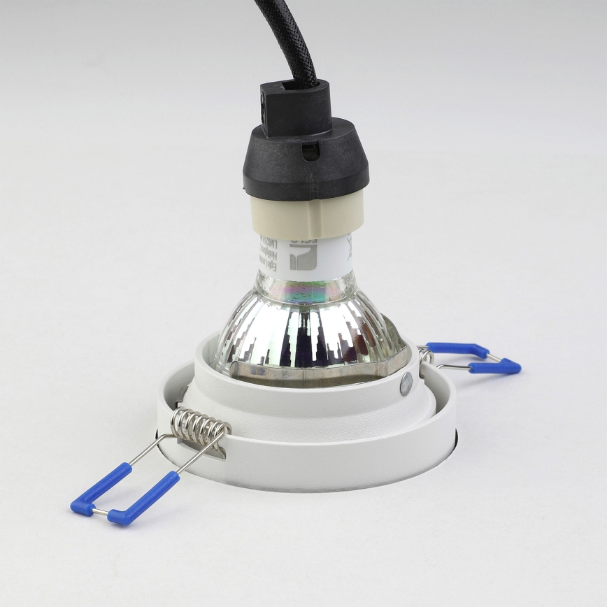 Eglo - Infälld lampa 1xGU10/35W/230V vit