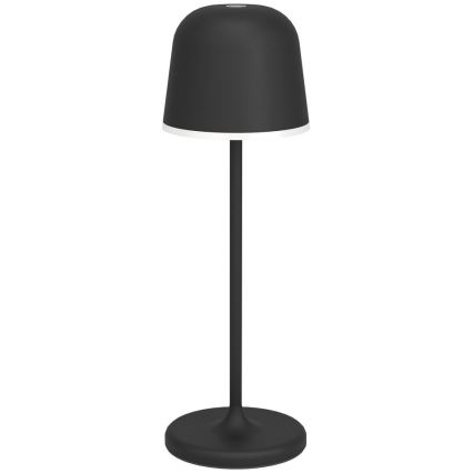 Eglo - LED Ljusreglerad utomhus rechargeable lampa LED/2,2W/5V 1800 mAh svart IP54