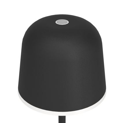 Eglo - LED Ljusreglerad utomhus rechargeable lampa LED/2,2W/5V 1800 mAh svart IP54