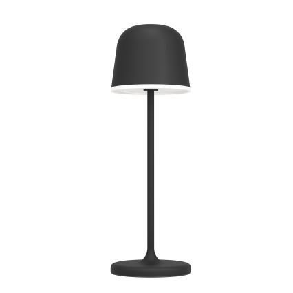 Eglo - LED Ljusreglerad utomhus rechargeable lampa LED/2,2W/5V 1800 mAh svart IP54