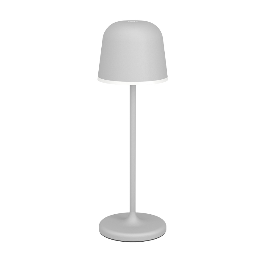 Eglo - LED Ljusreglerad utomhus rechargeable lampa LED/2,2W/5V 1800 mAh grå IP54