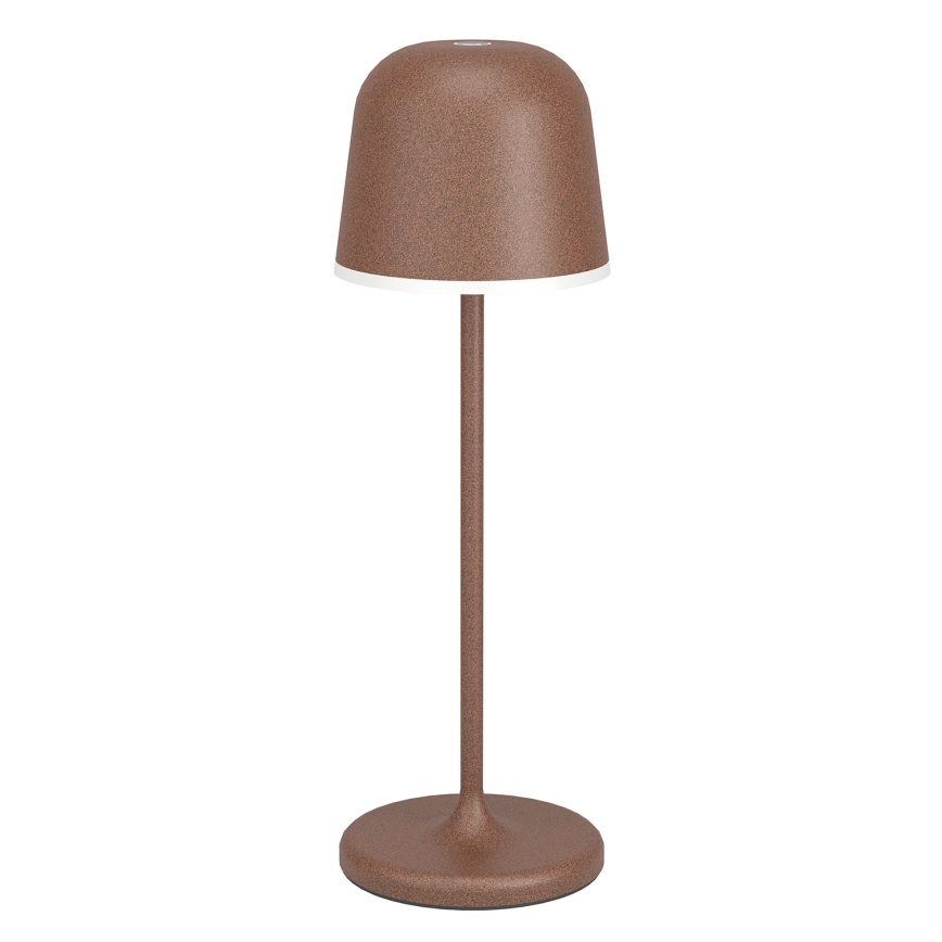 Eglo - LED Ljusreglerad utomhus rechargeable lampa LED/2,2W/5V 1800mAh brun IP54