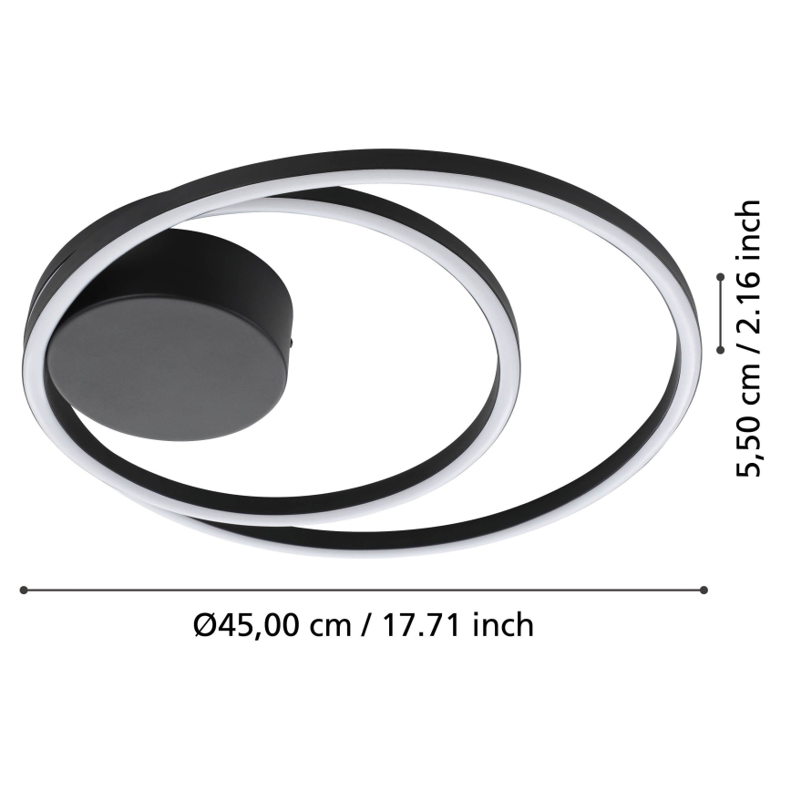 Eglo - LED taklampa LED/36W/230V