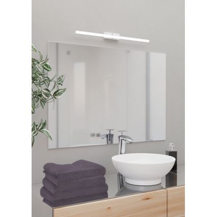 Eglo - Badrumsspegel med LED-belysning LED/5W/230V IP44 vit