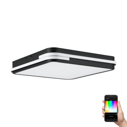 Eglo - LED RGBW Ljusreglerad taklampa LED/22W/230V 2700-6500K