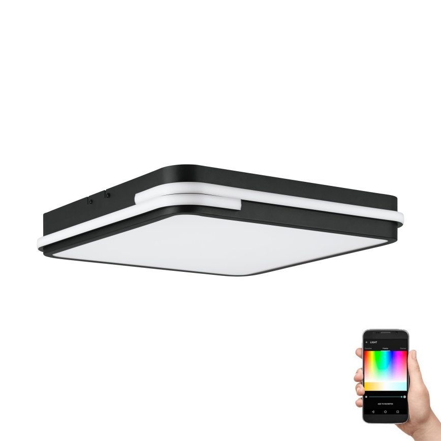 Eglo - LED RGBW Ljusreglerad taklampa LED/22W/230V 2700-6500K
