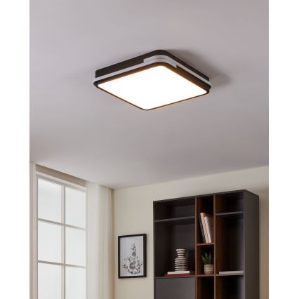 Eglo - LED RGBW Ljusreglerad taklampa LED/22W/230V 2700-6500K