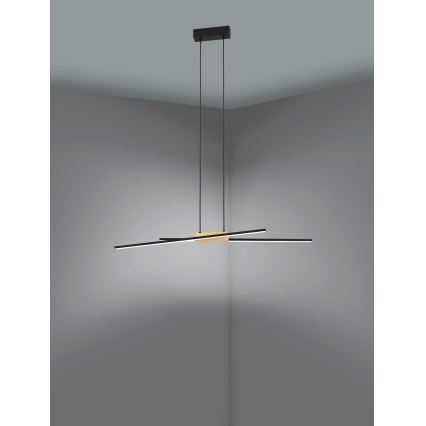 Eglo - LED ljusreglerad ljuskrona på snöre 2xLED/13W/230V