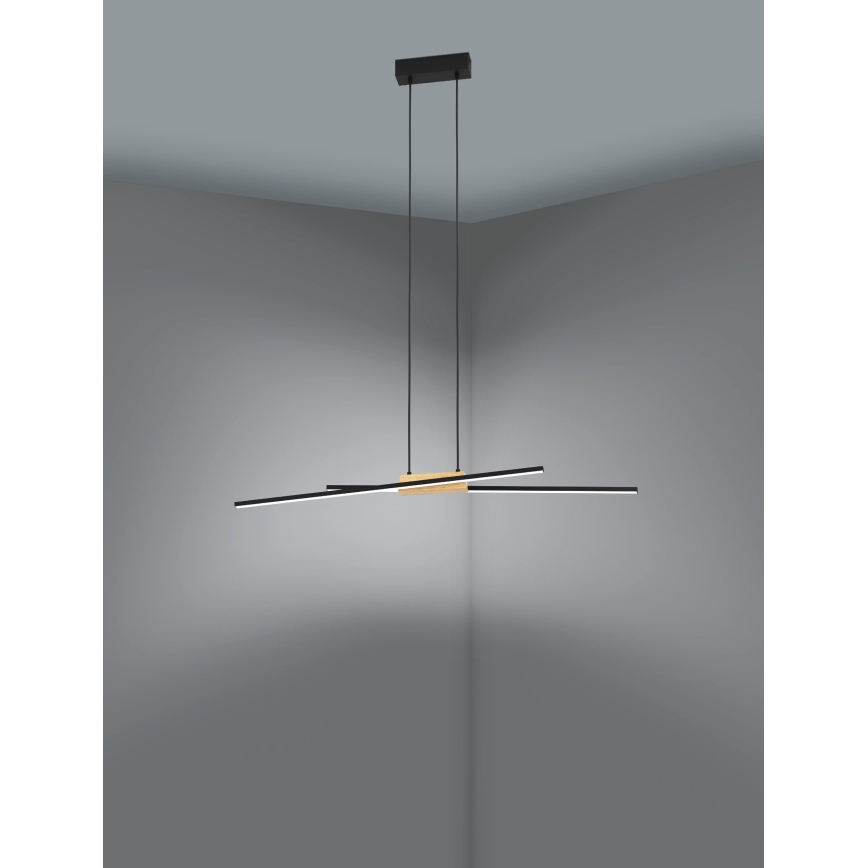 Eglo - LED ljusreglerad ljuskrona på snöre 2xLED/13W/230V