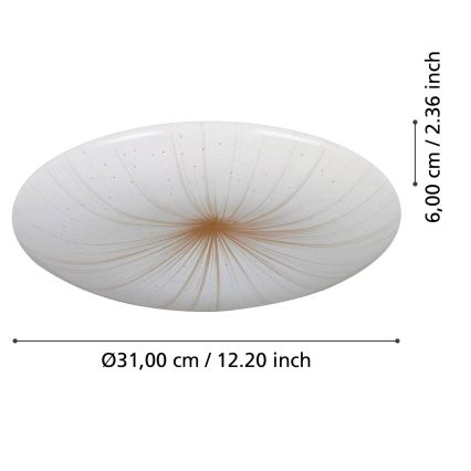 Eglo - LED taklampa LED/10W/230V