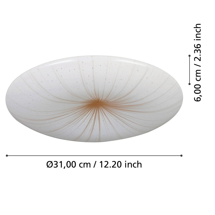 Eglo - LED taklampa LED/10W/230V