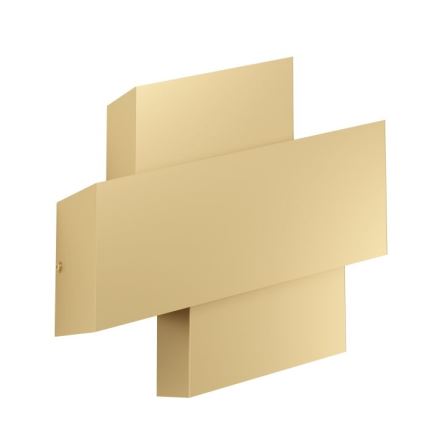 Eglo - Vägglampa 1xE27/40W/230V guld