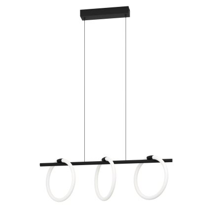 Eglo - LED ljuskrona med upphängningsrem 3xLED/9W/230V