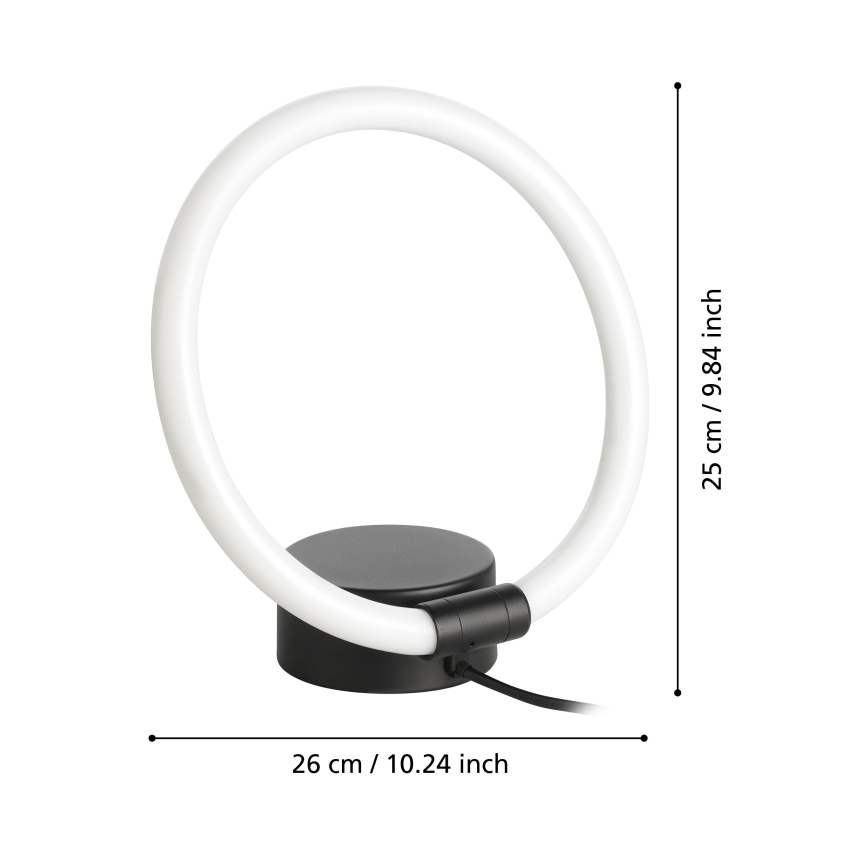 Eglo - LED bordslampa LED/11,5W/230V