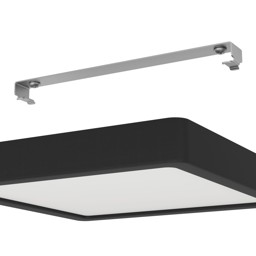 Eglo - LED ljusreglerad taklampa LED/17W/230V svart