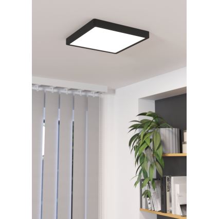 Eglo - LED ljusreglerad taklampa LED/20,5W/230V svart