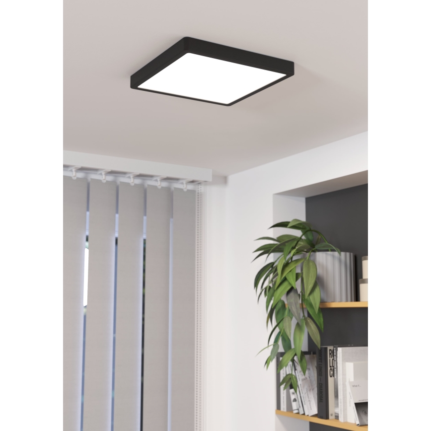 Eglo - LED ljusreglerad taklampa LED/20,5W/230V svart