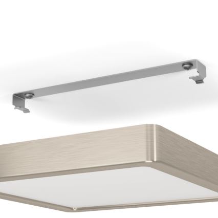 Eglo - LED Dimbar taklampa LED/17W/230V matt krom