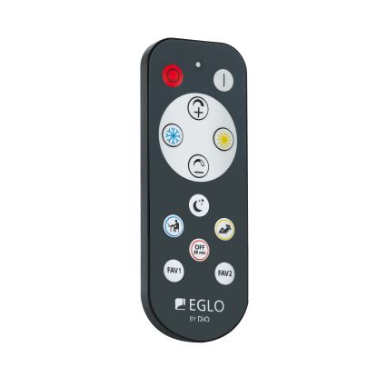Eglo - LED dimbar taklampa LED/21W/230V + fjärrkontroll