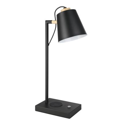 Eglo - LED Ljusreglerad lampa med trådlös laddning LED/5,5W/230V