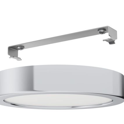 Eglo - LED badrumstaklampa LED/11W/230V IP44 blank krom Ø 16 cm