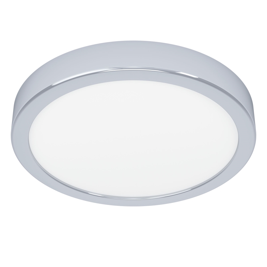Eglo - LED taklampa för badrum LED/17W/230V IP44 skinande krom