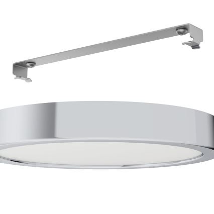 Eglo - LED taklampa för badrum LED/17W/230V IP44 skinande krom