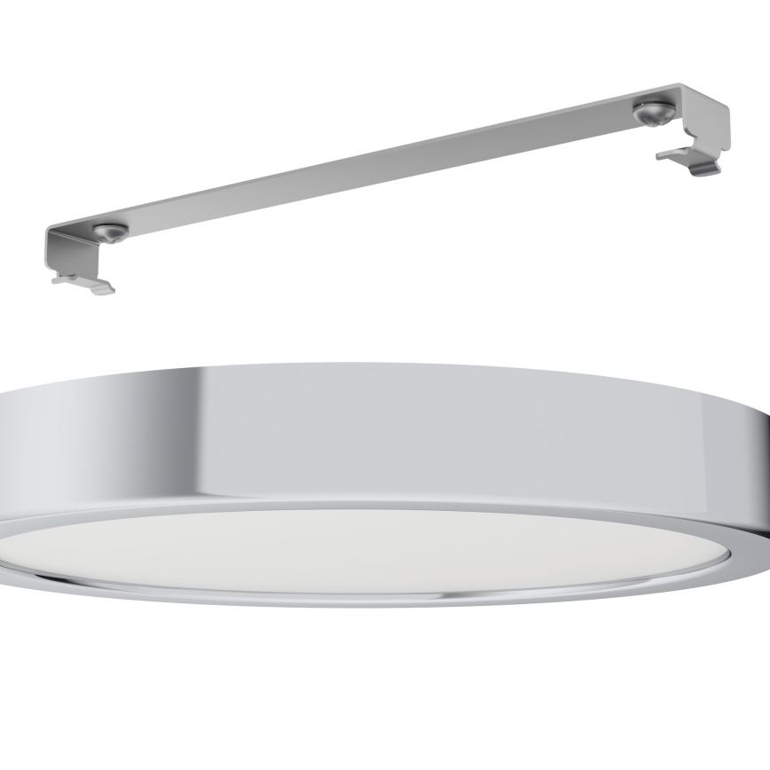 Eglo - LED taklampa för badrum LED/17W/230V IP44 skinande krom